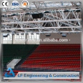 GB ASTM Standard  prefabricated steel roof trusses sports stadium